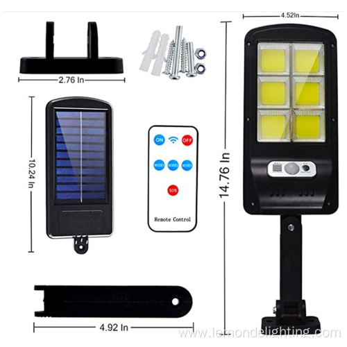 Waterproof Solar COB LED Street Light